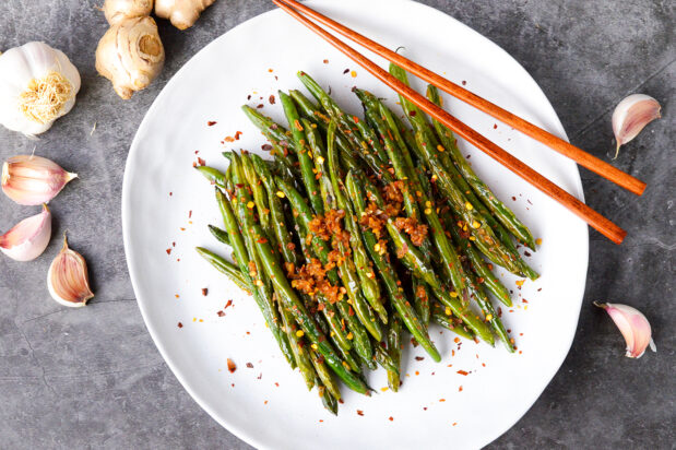 Chinese Garlic Green Beans